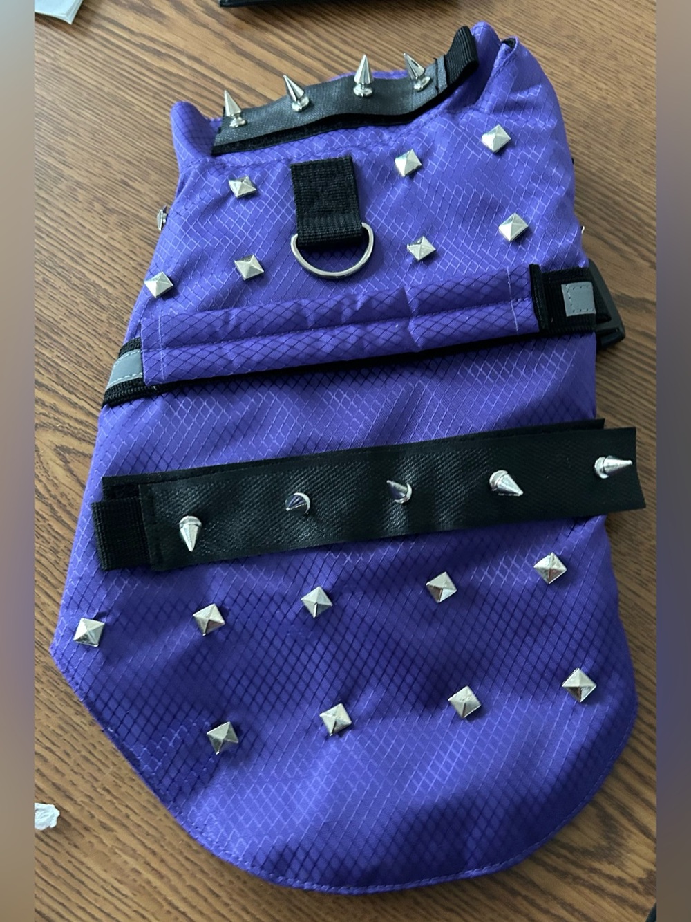 Dog vest designed to protect small dogs from predators